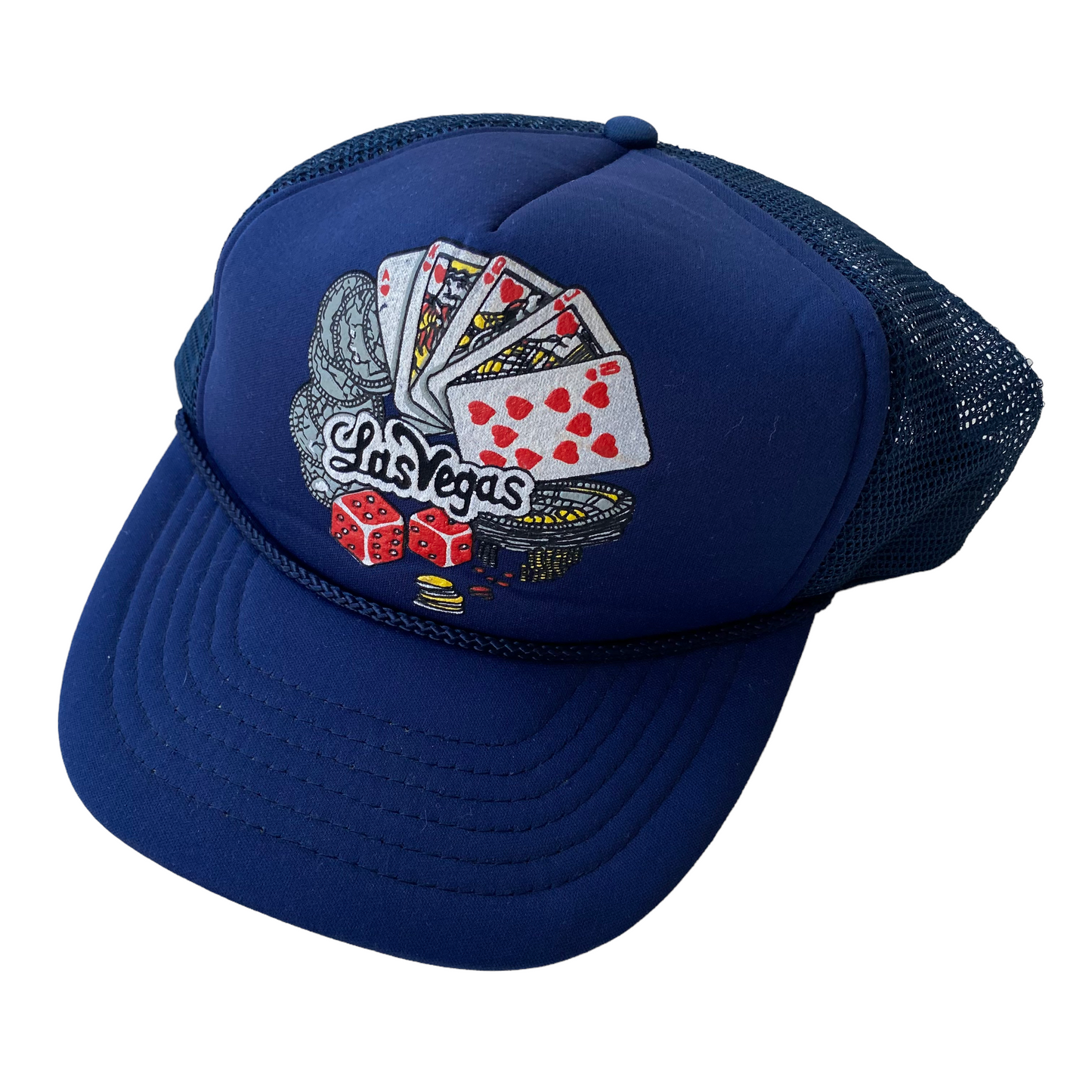 80s Las vegas trucker hat