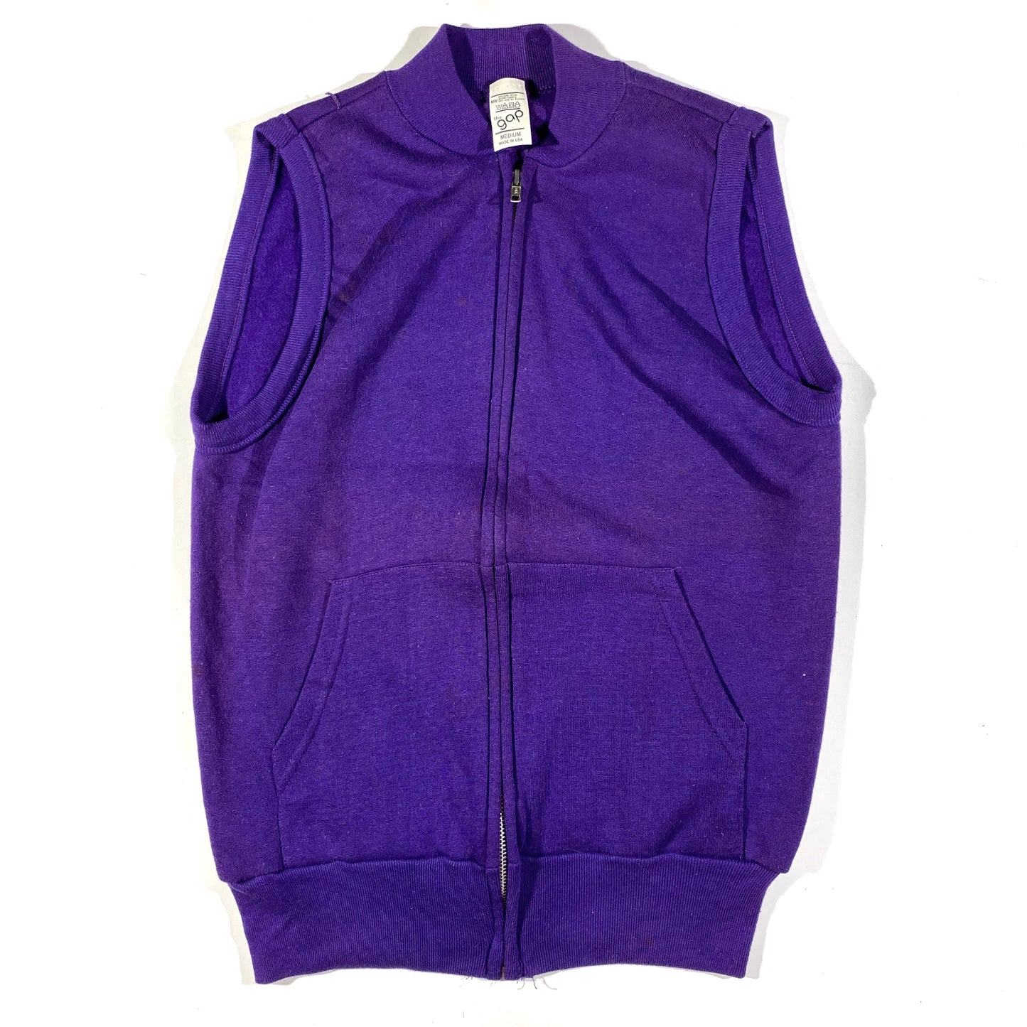 80s Gap zip vest. S/M