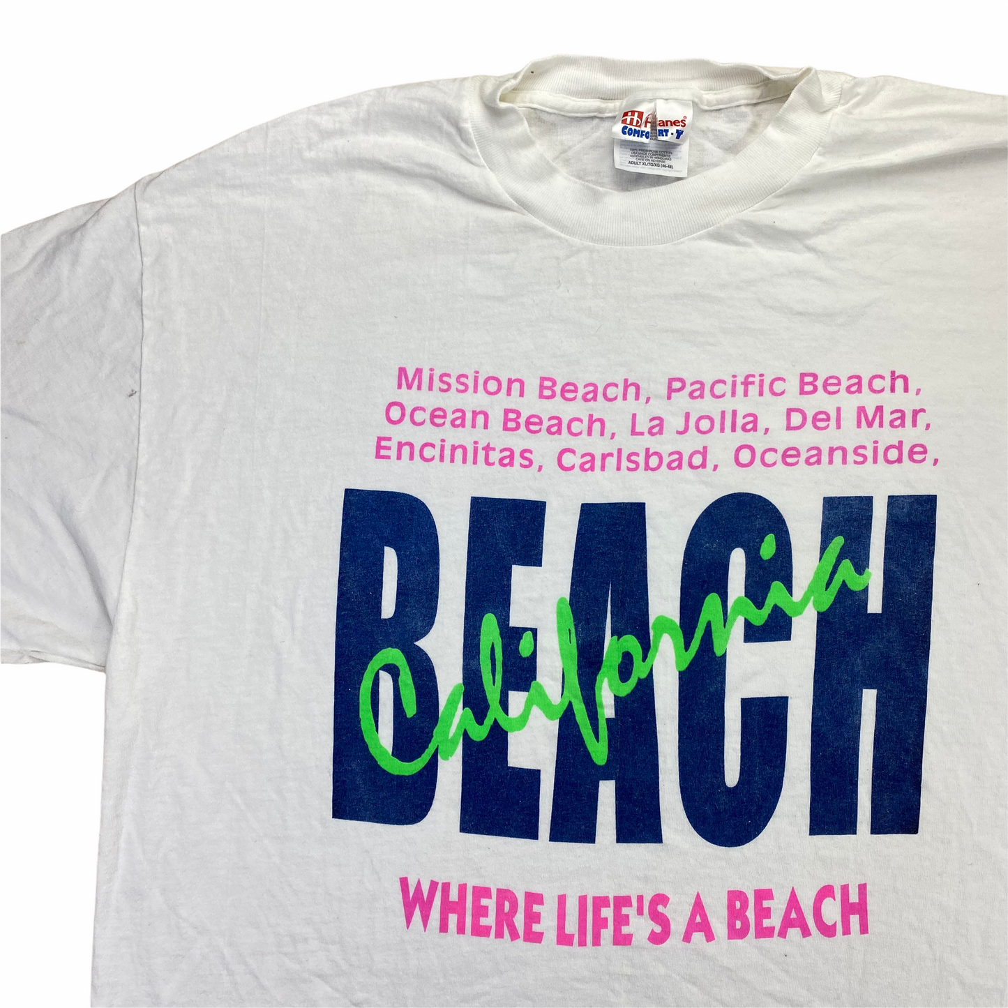 California beach tee. XL