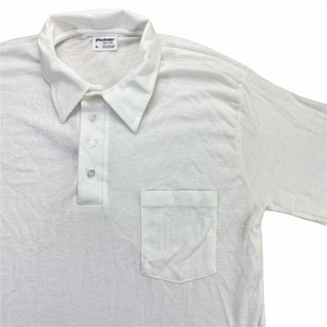 2 80s steadman pocket polo shirts XL