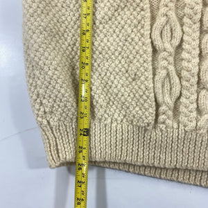 Blarney wool fisherman’s sweater. Medium