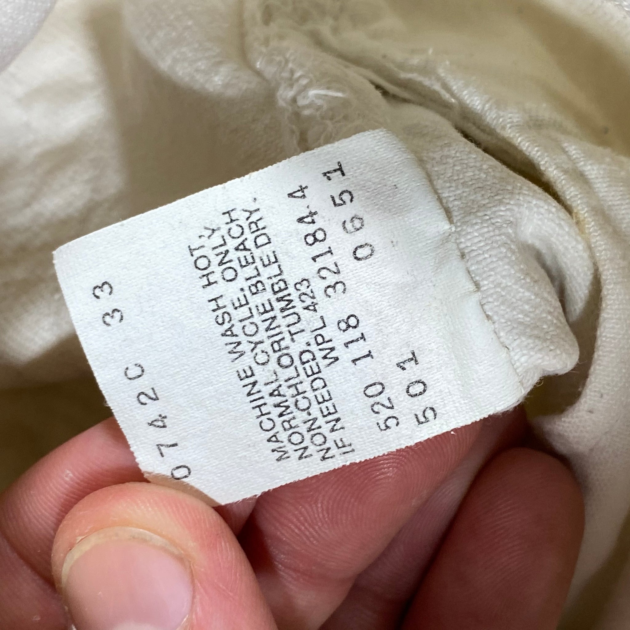 80s Levis 501 white jeans. 31/32