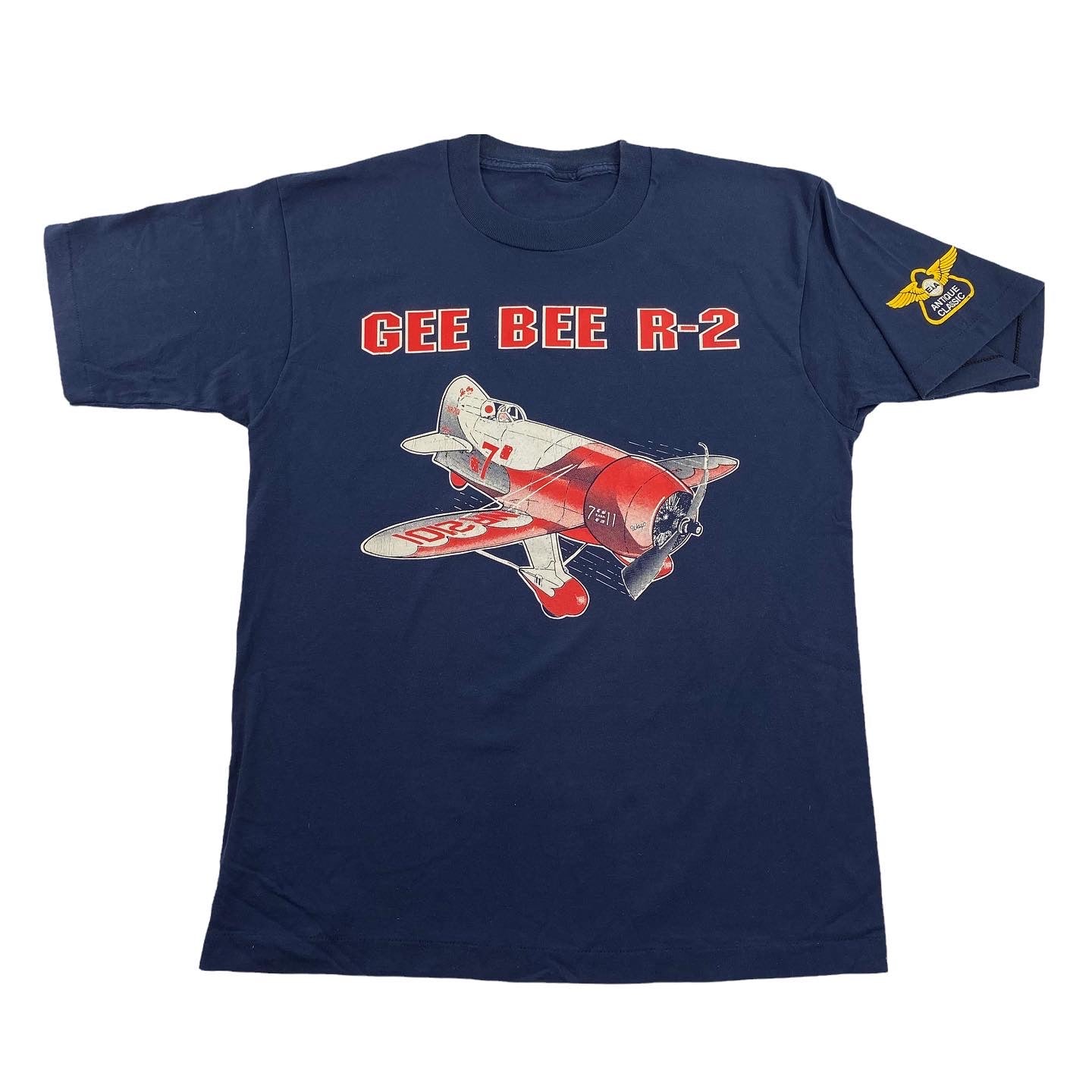 90s cee bee r-2 plane tee M/L