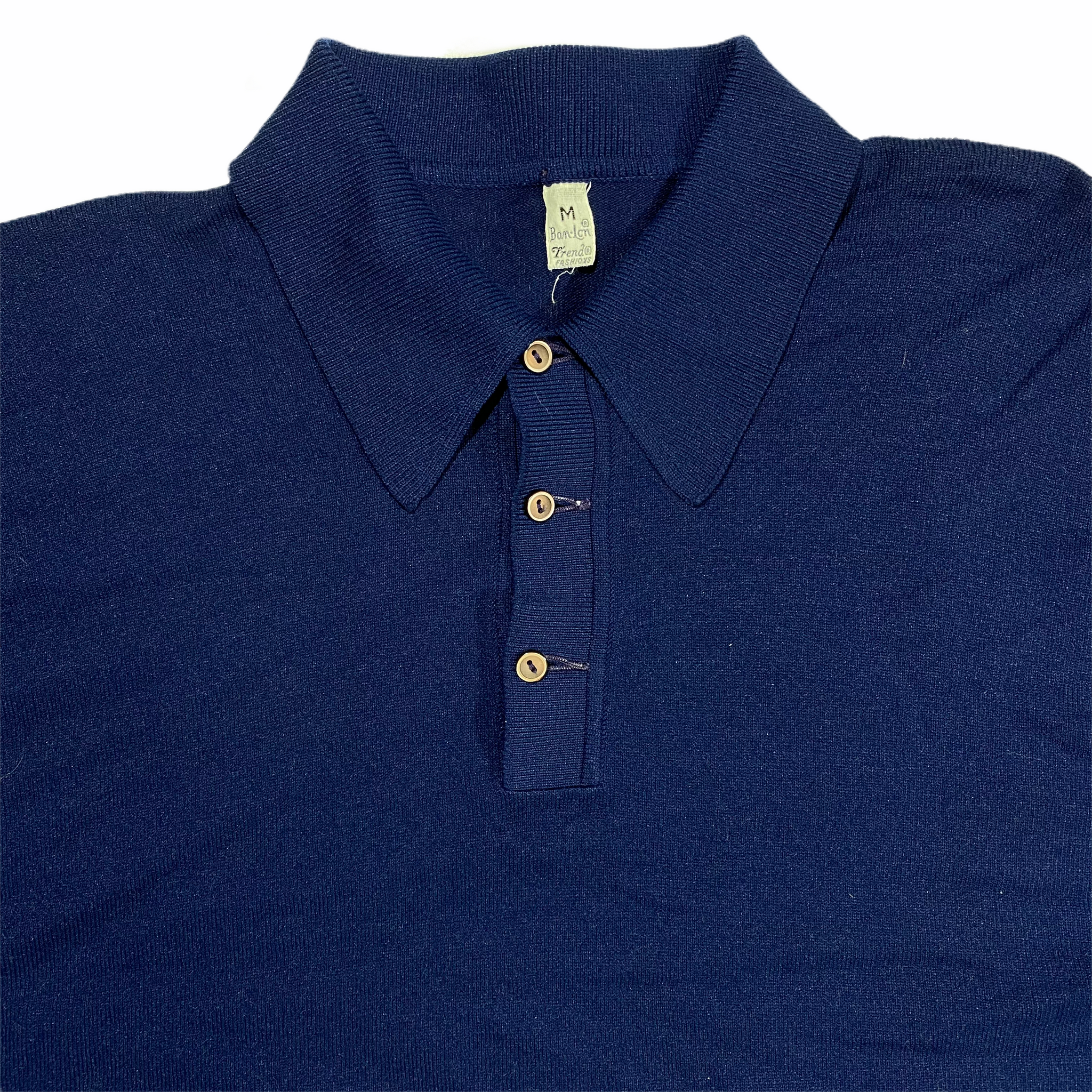 70s Wiseguy style polo shirt. soft. medium