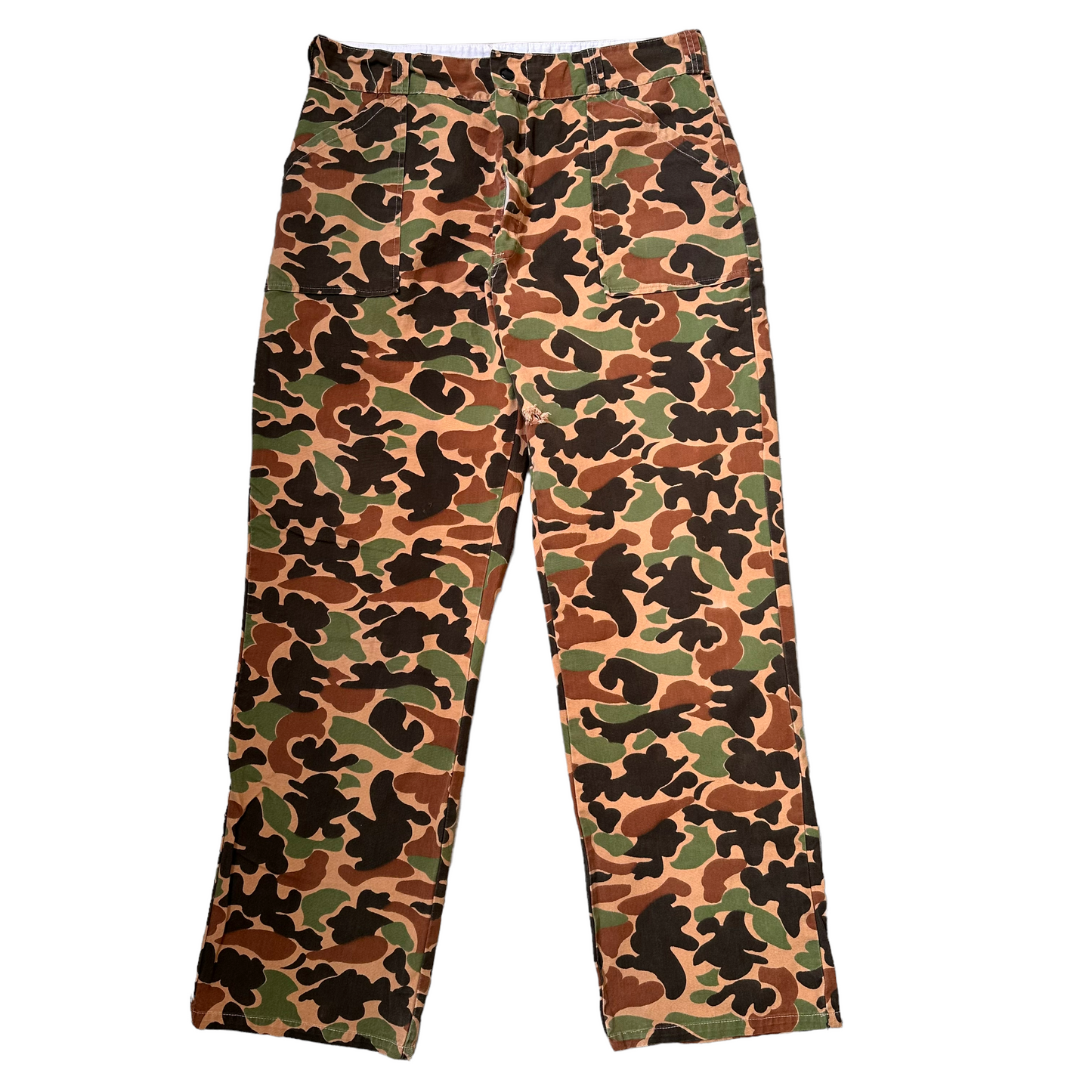 80s Duck camo light cotton pant  34/30