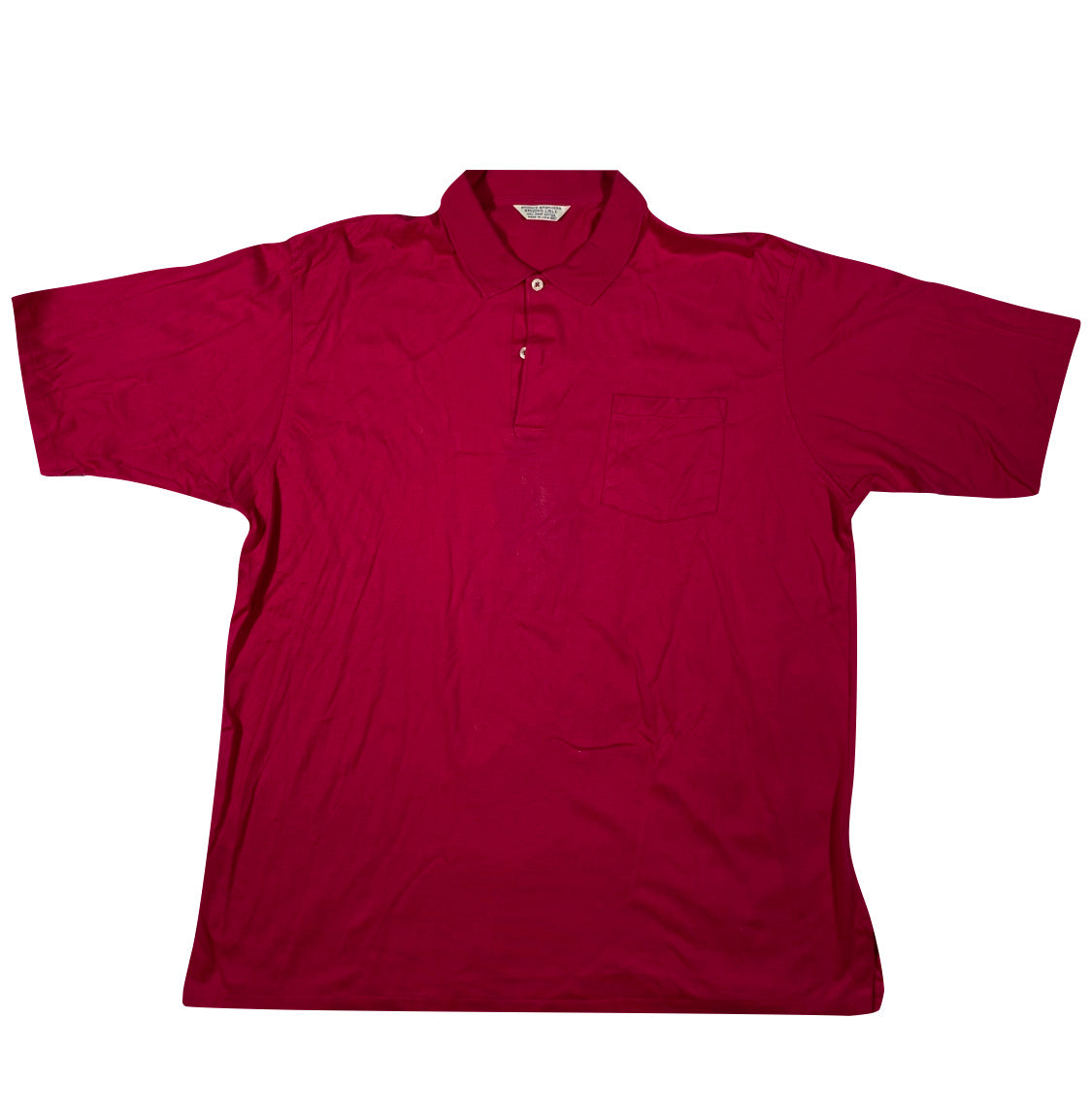 80s Brooks brothers polo. pinkish XXL