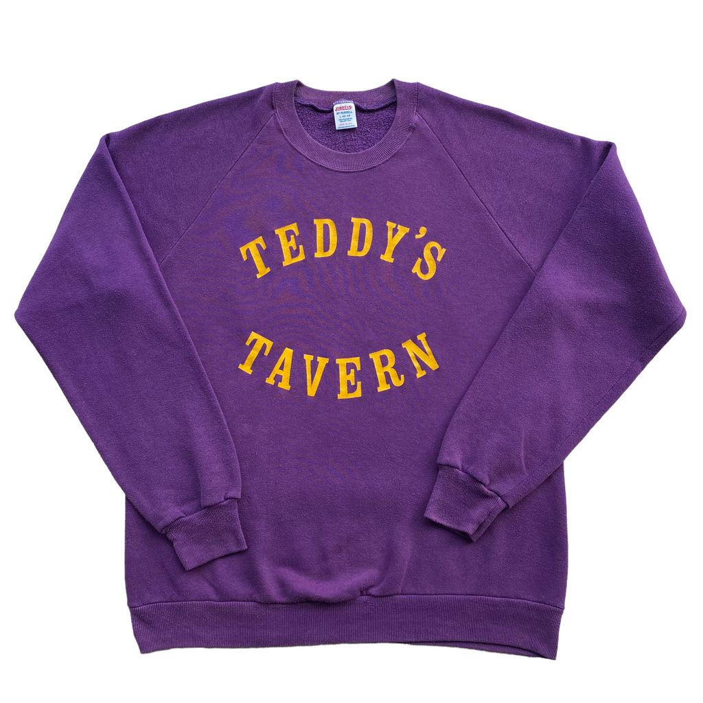 80s Teddys tavern crewneck medium