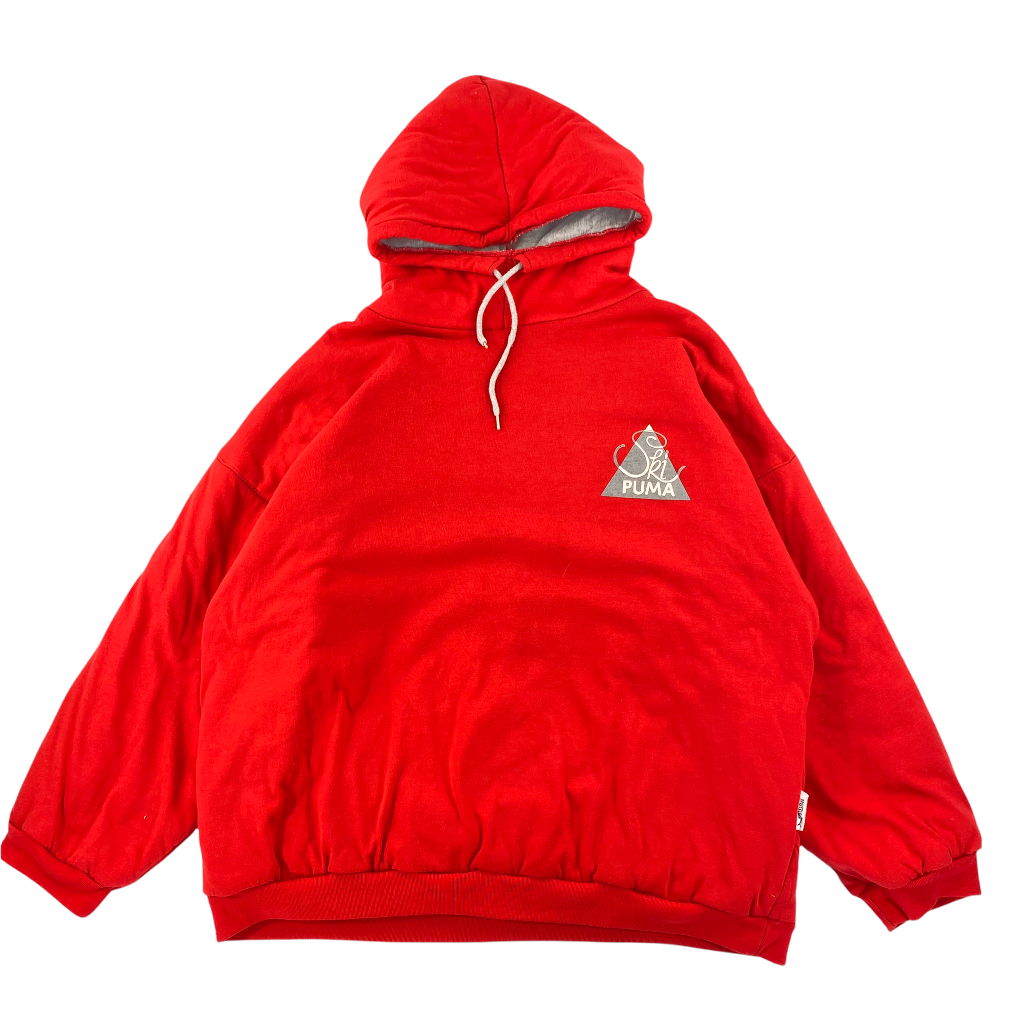 Double thick top hooded sweatshirt