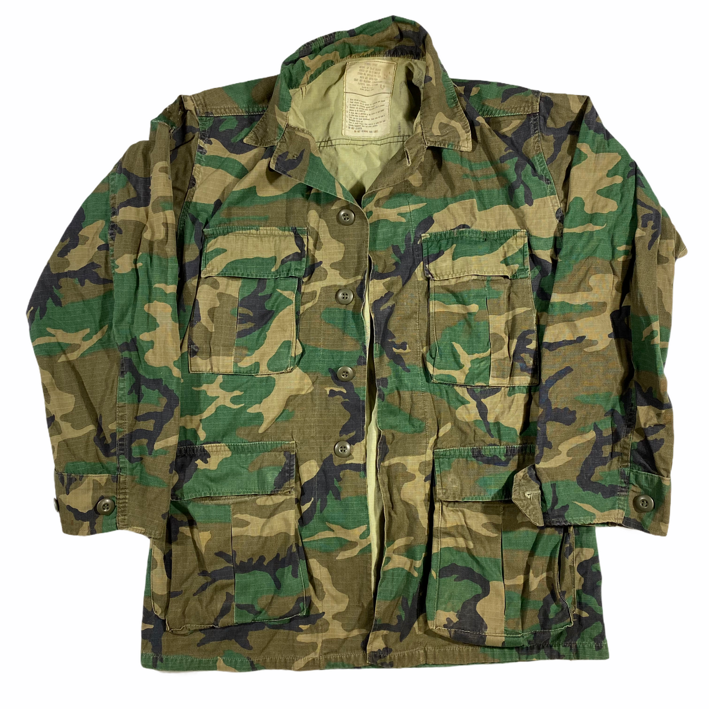 80s Jungle camo jacket. XS