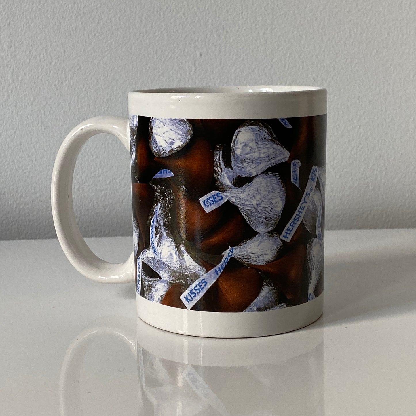 Hershey kisses mug.