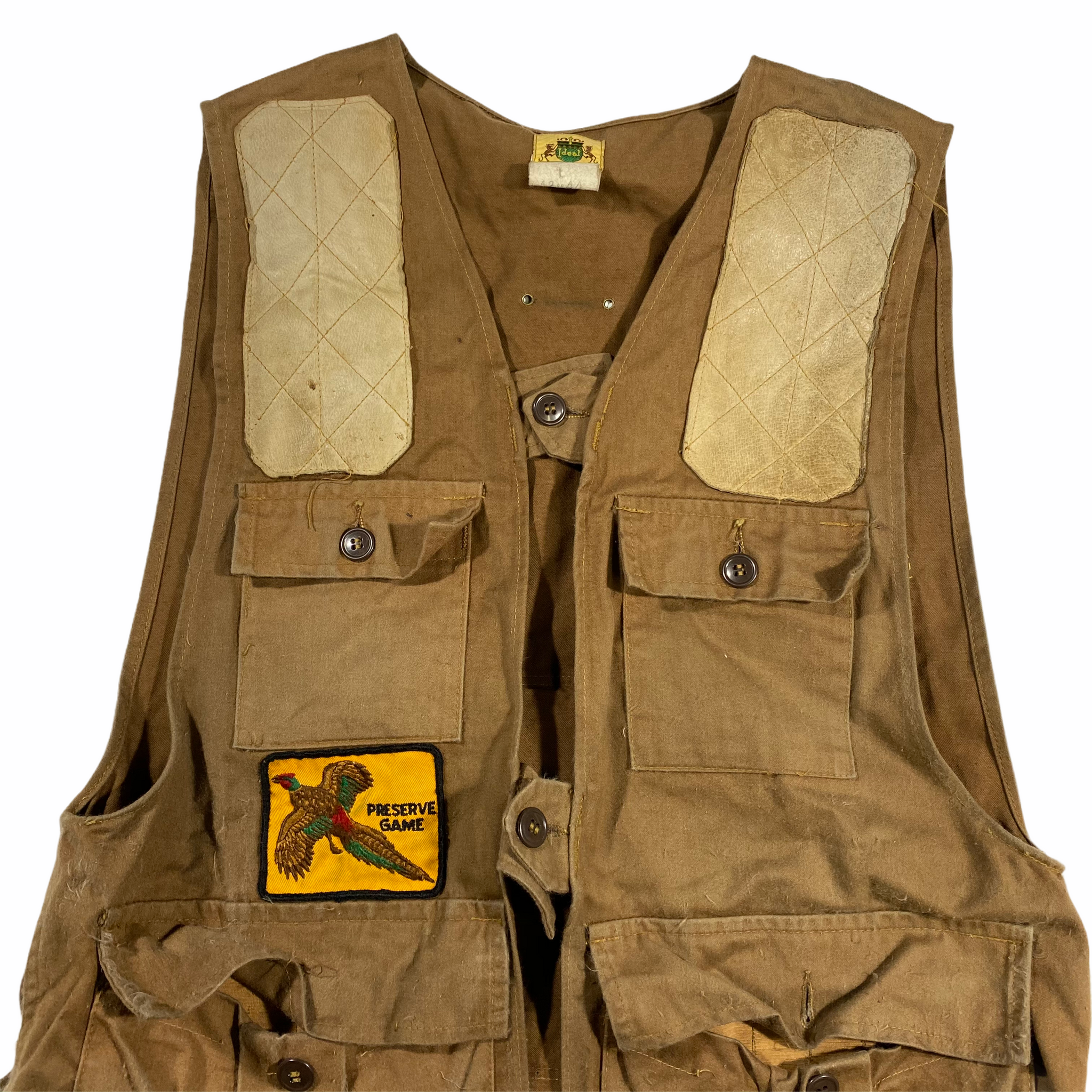 70s shooting vest Large