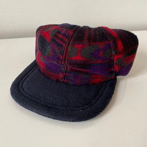90s Polartec fleece snapback hat - Made in usa 🇺🇸