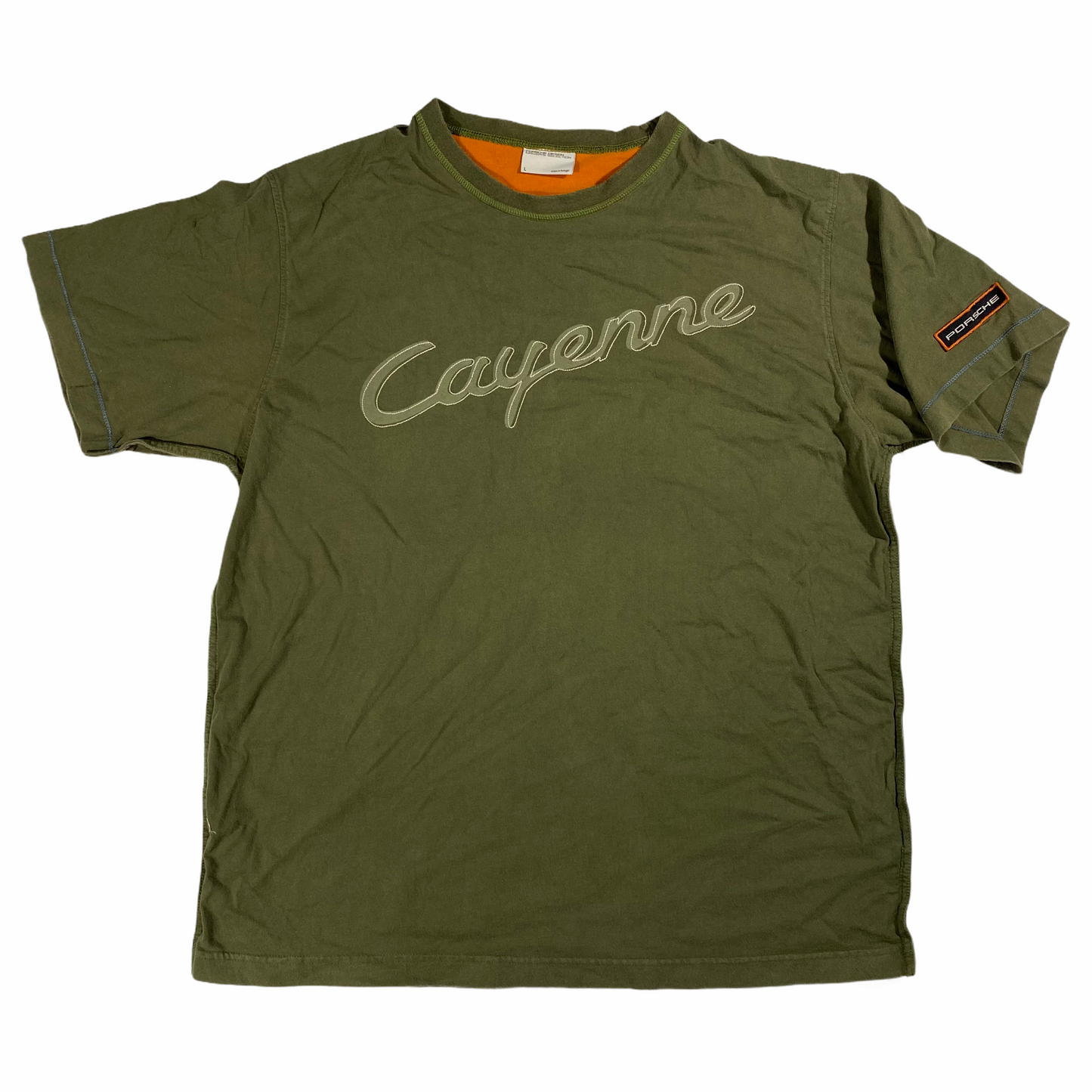 Porsche cayenne tee. large