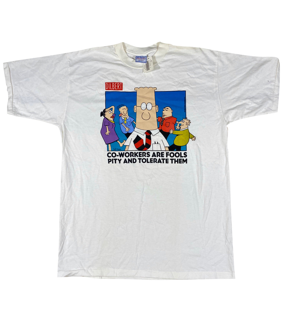 90s Dilbert tee. XL