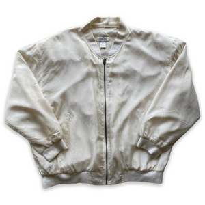Silk bomber jacket M/L